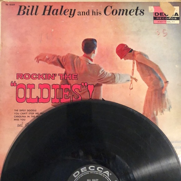 Bill Haley And His Comets Rockin' The Oldies Vinyl Lp '57 - Picture 1 of 7